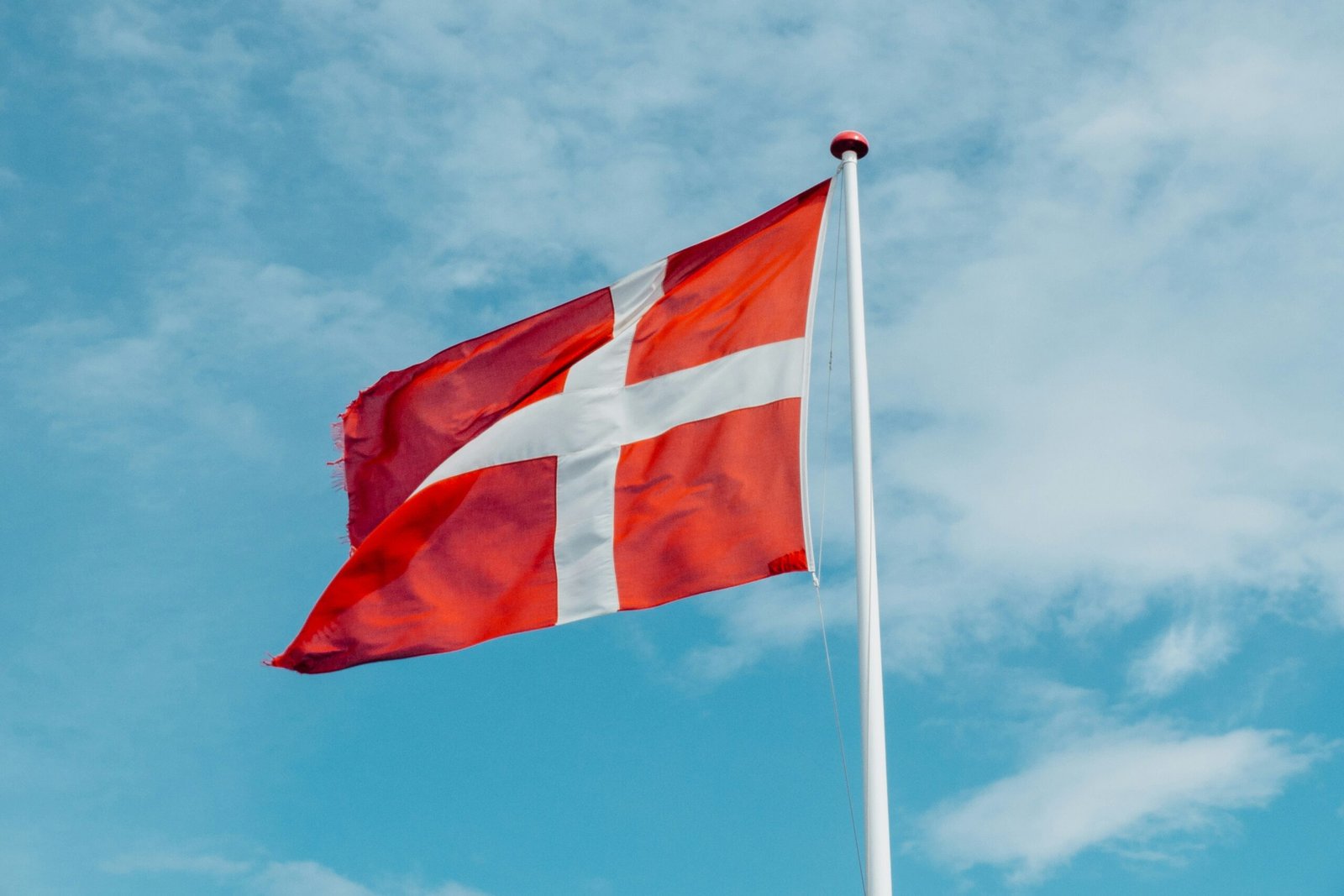 Dänemark Bikepacking Flagge