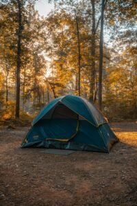 Kuppelzelt Bikepacking